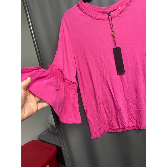 Lady KOBI HALPERIN Samar Belle Sleeve Top X-small (b42) - Picture 3 of 8